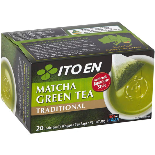 Ito En Matcha Green Tea Traditional 20 pack