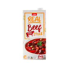 Coles Real Stock Beef 1L