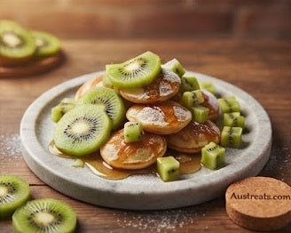 Austreats Special - Austreats poffertjes with maple flavoured syrup