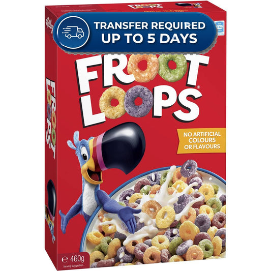 Approaching or Just Over Best Before Date – Kellogg's Froot Loops 460g