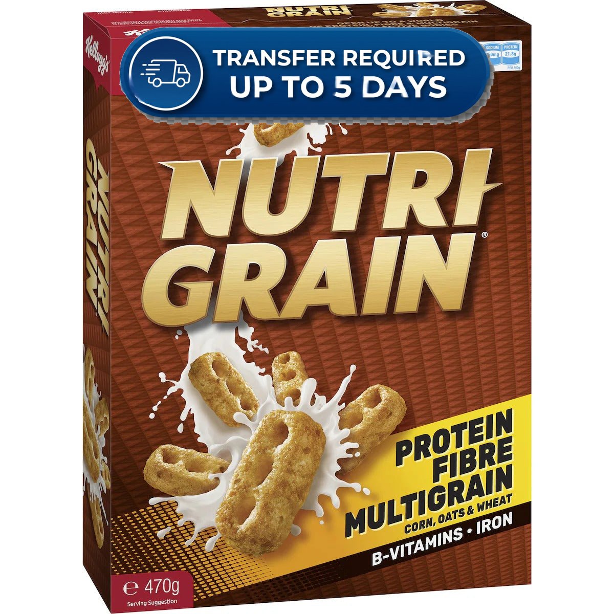 Approaching or Just Over Best Before Date – Kellogg's Nutri-Grain 470g