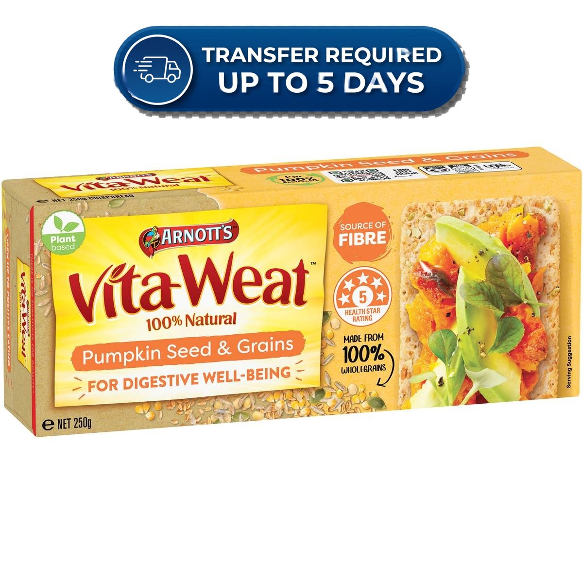 Approaching or Just Over Best Before Date – Arnott's Vita-Weat Pumpkin Seed & Grains 250g