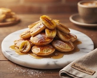 Austreats Special - Austreats poffertjes with maple flavoured syrup