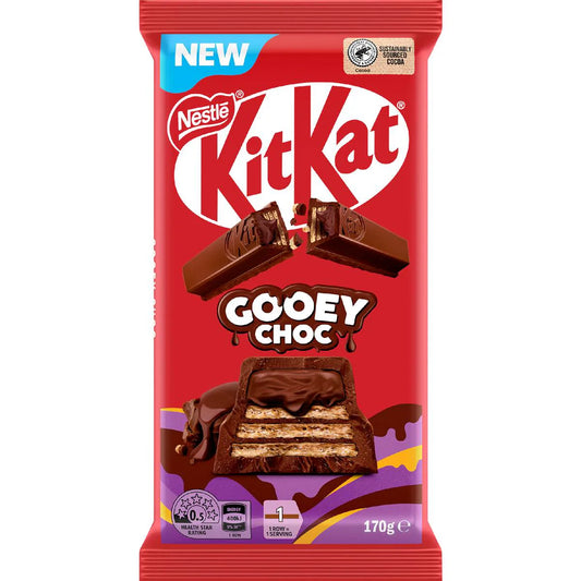 On sale this week - Nestle Block KitKat Gooey Choc 170g