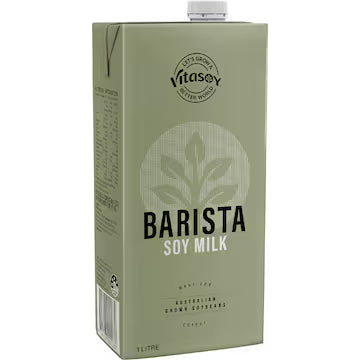 Vitasoy Barista Soy Long Life Milk UHT 1L