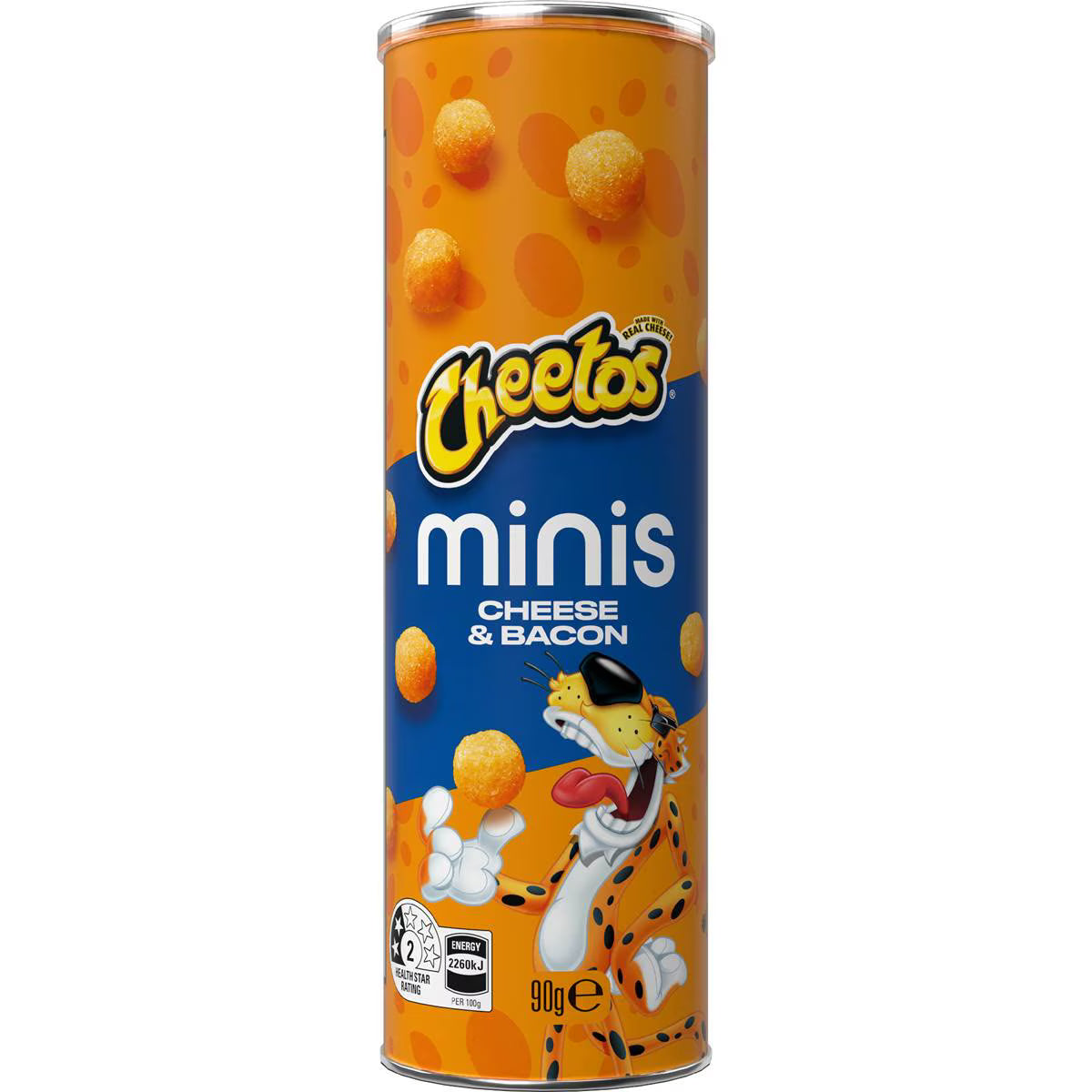 Cheetos Minis Cheese & Bacon Balls Canister 90g