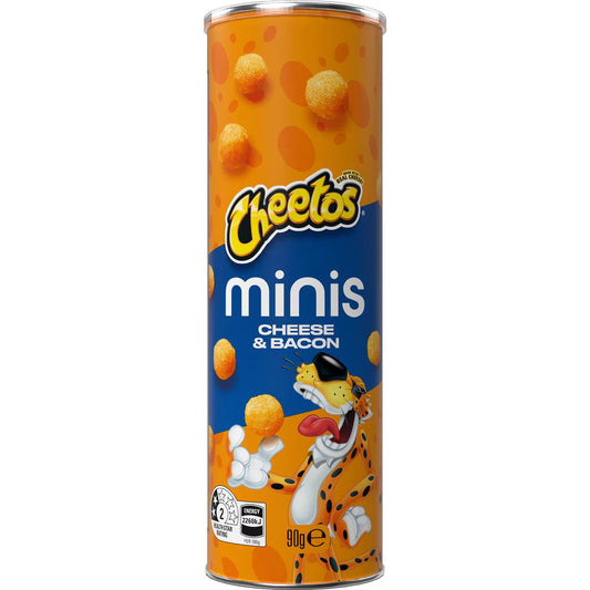 Cheetos Minis Cheese & Bacon Balls Canister 90g