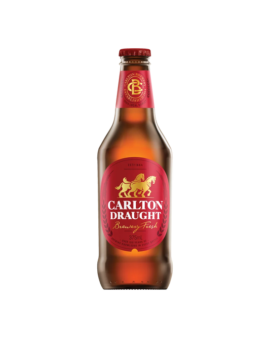 Carlton Draught Bottles 375mL