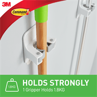 Command 1.8kg Broom Gripper - 2 Pack