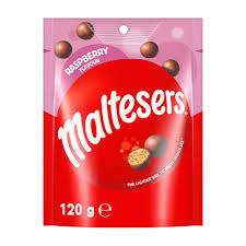 Maltesers Raspberry Milk Chocolate Snack Bag | 120g