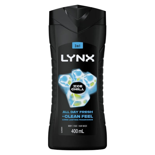 Lynx Body Wash Ice Chill | 400mL