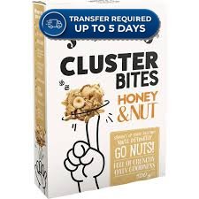 Approaching or Just Over Best Before Date – Jordans Cluster Bites Honey Nut 500g