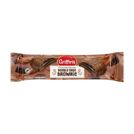 Griffins Marvels Choc Fudge Brownie Chocolate Biscuits | 200g