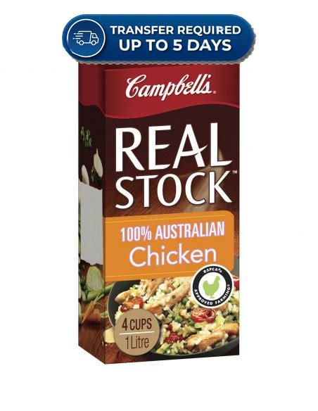 Approaching or Just Over Best Before Date – Campbell's Real Stock Chicken 1L