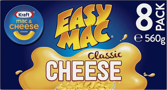 Kraft Easy Mac & Cheese Dinner Macaroni Pasta Cheese Noodles 560g