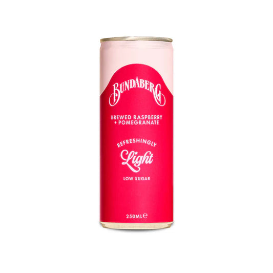 Bundaberg Refreshingly Light Sparkling Drink Pomegranate & Raspberry 250mL