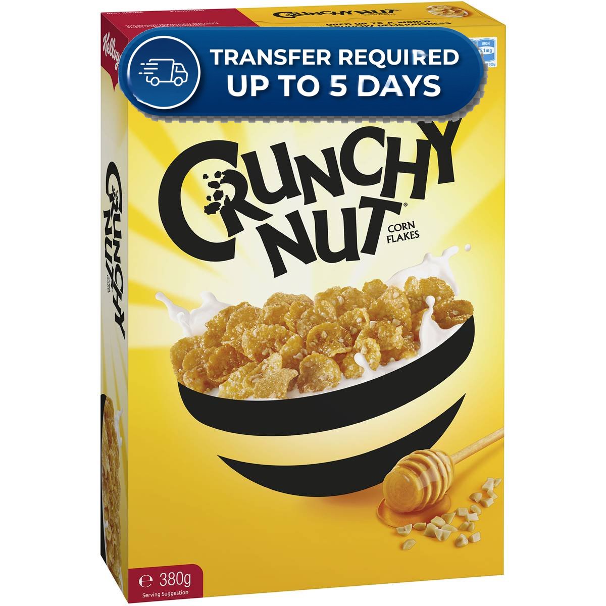 Approaching or Just Over Best Before Date – Kellogg's Crunchy Nut 380g