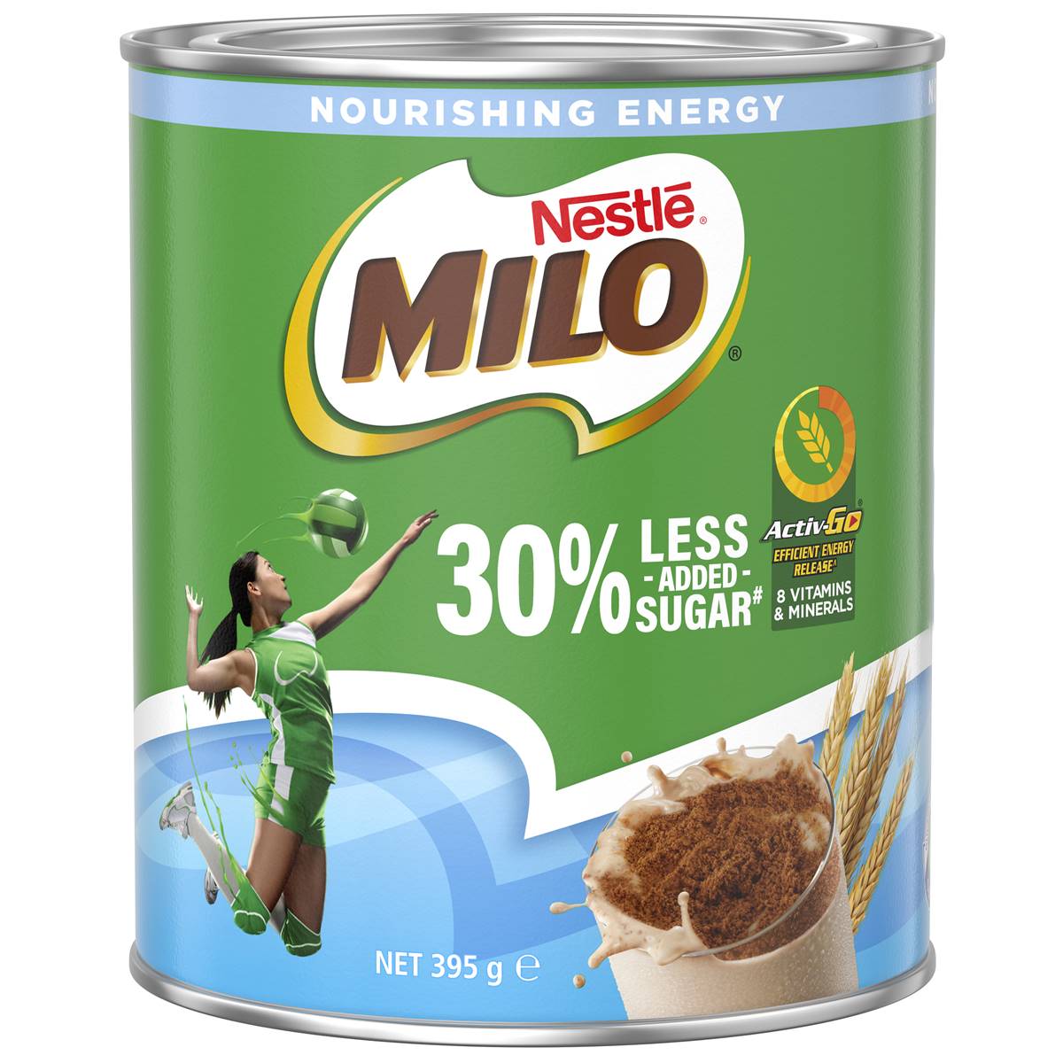 Nestle Milo 30% Less Sugar 395g