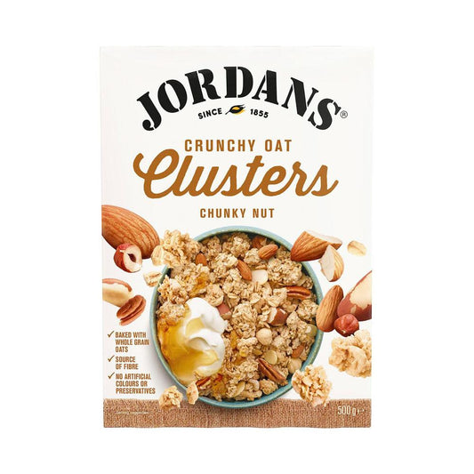 Jordans Crunchy Oat Clusters Chunky Nut | 500g
