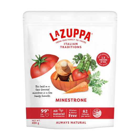 La Zuppa Soup Pouch Minestrone 400g