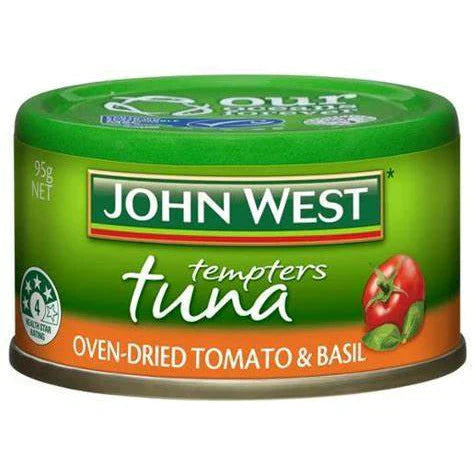 John West Tuna Tempters Oven Dried Tomato & Basil 95g
