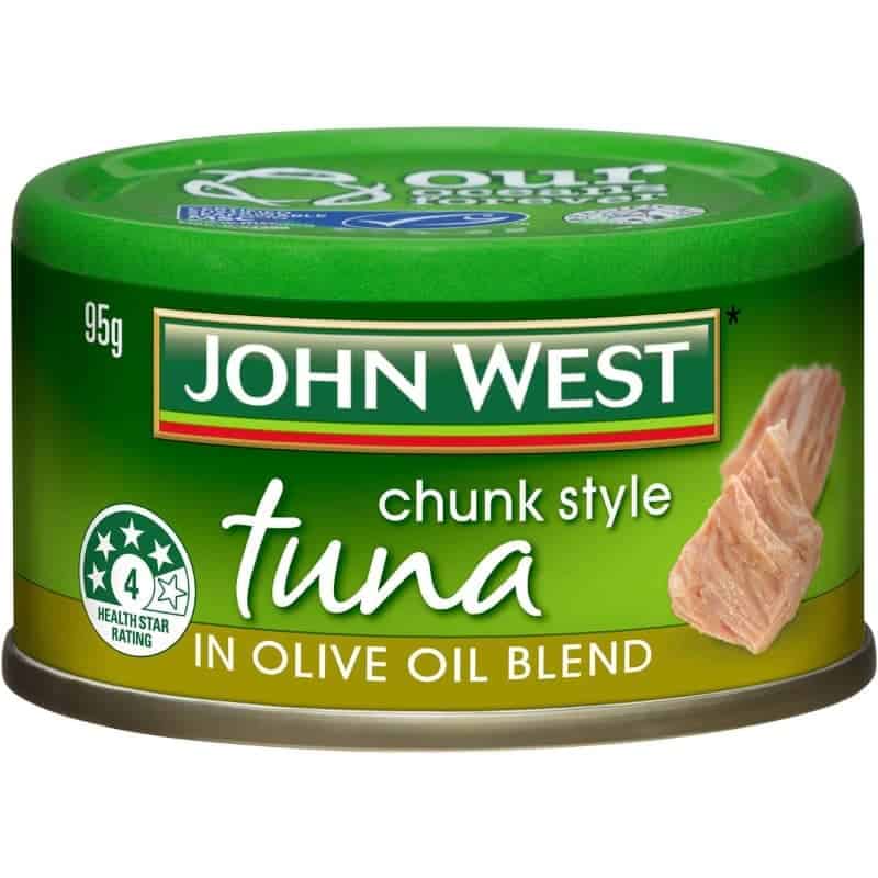 John West Tuna Chunky Olive Oil Blend 95g