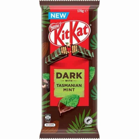 Nestle Block KitKat Dark Tasmanian Mint 170g