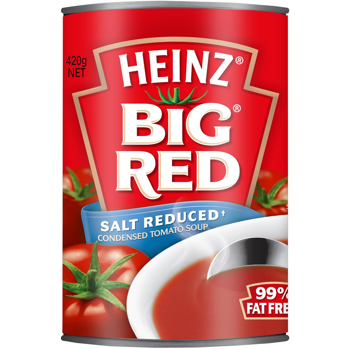 Heinz Condensed Soup Big Red Tomato Salt Reduced 420g
