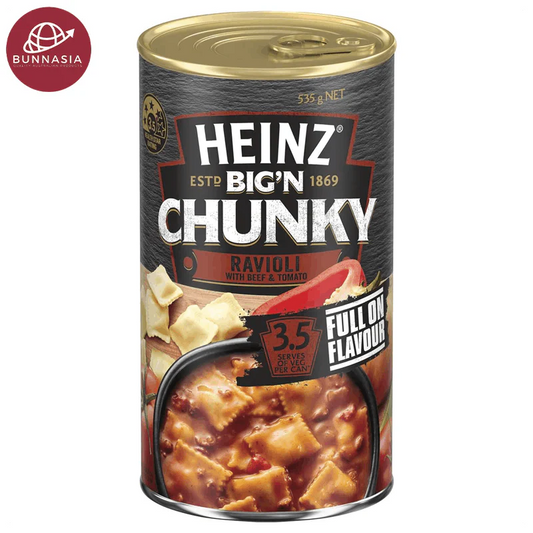 Heinz Soup Big N Chunky Ravioli with Beef & Tomato 535g