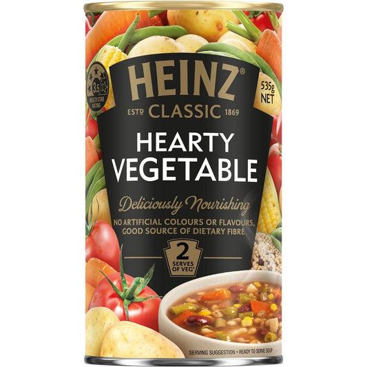 Heinz Classic Hearty Vegetable Soup Can  535g
