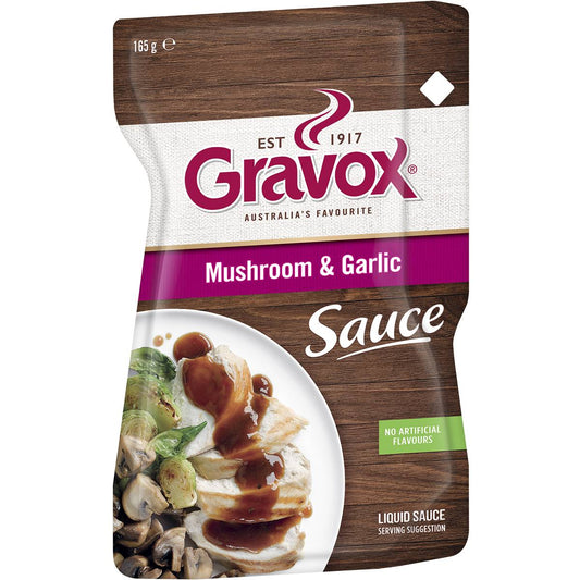 Gravox Pouch Sauce Mushroom & Garlic 165g