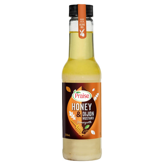 Praise Dressing Honey & Dijon Mustard Vinaigrette 250ml
