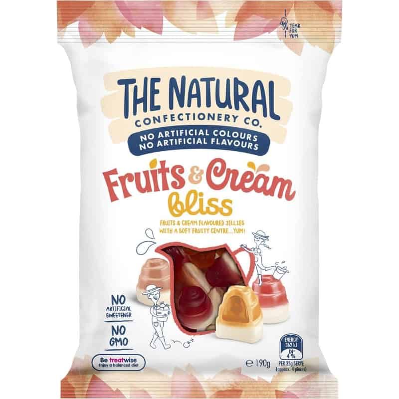 Natural Confectionery Fruits & Cream Bliss 190g