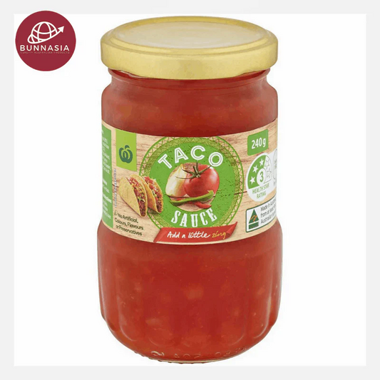 Woolworths Taco Sauce Mild 240g