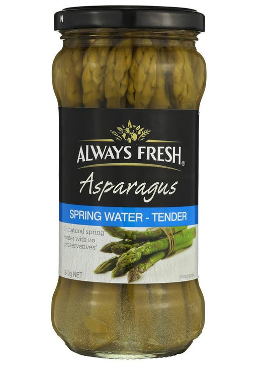 Always Fresh Asparagus In Springwater 340g