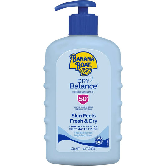 Banana Boat Dry Balance SPF50+ Sunscreen Lotion 400g