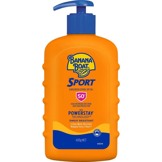 Banana Boat Sport SPF50+ Sunscreen Lotion 400g