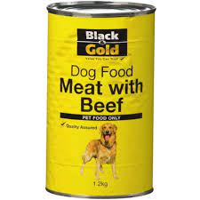 Black & Gold Dogfood Beef 1.2kg - do not reorder