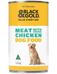Black & Gold Dogfood Chicken 1.2kg - do not reorder