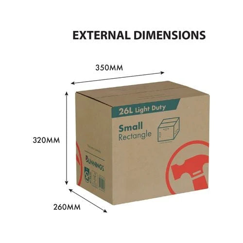 Shipping Box Light Duty 26L (shipped from Australia to Thailand/Laos)