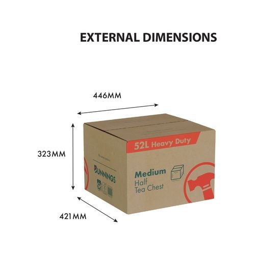 Shipping Box Heavy Duty 52L (shipped from Australia to Thailand/Laos)