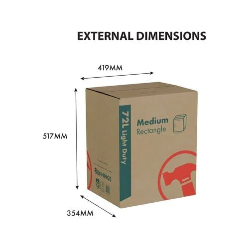Shipping Box Light Duty 72L (shipped from Australia to Thailand/Laos)