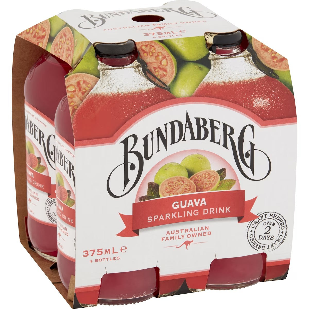 Bundaberg (4pk) Guava 375ml