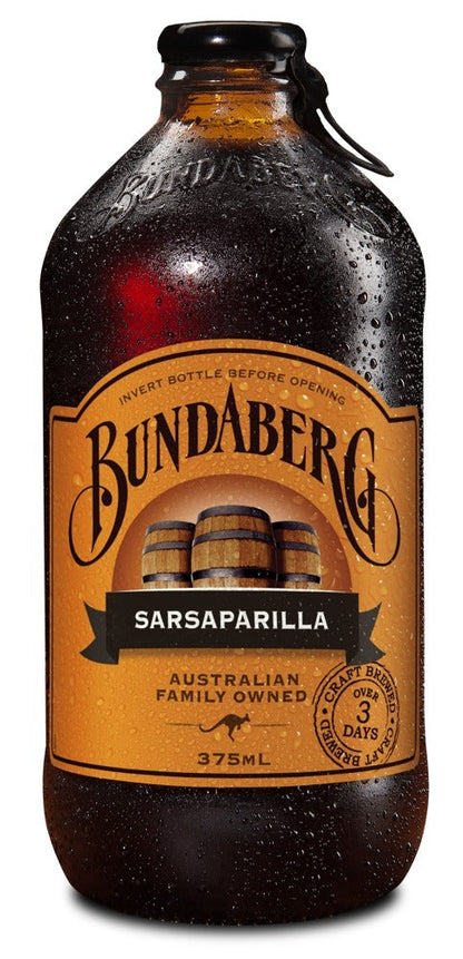 Bundaberg Sarsaparilla 375ml #(over best before date so price reduced)