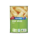 Coles Fruit Pear Slices 410g