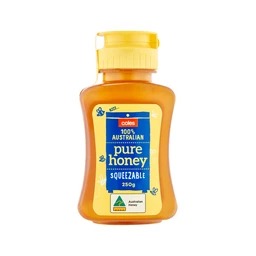 Coles Honey Pure Australian Squeeze 250g