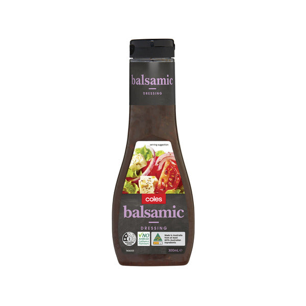 Coles Dressing Balsamic 300ml