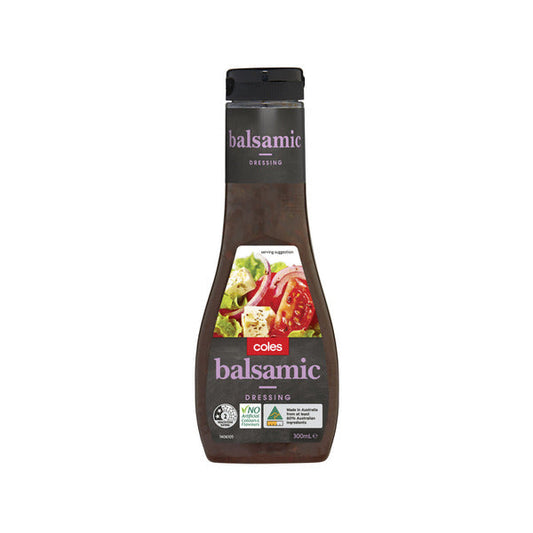 Coles Dressing Balsamic 300ml
