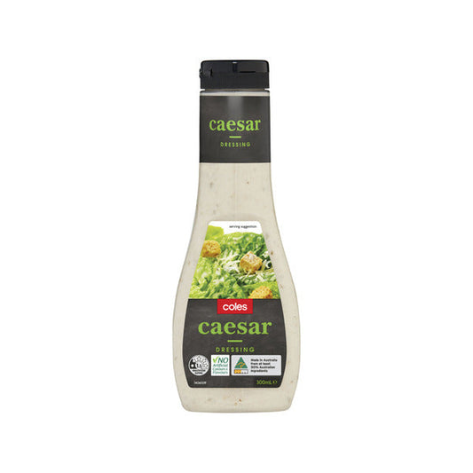 Coles Dressing Caesar 300ml