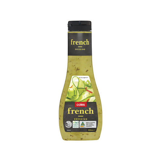Coles Dressing French 300ml